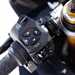 2025-on Aprilia RSV4 Factory 1100 close up of left hand switch gear